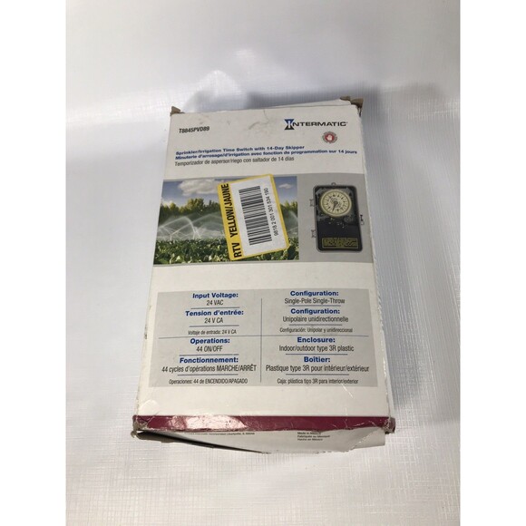 Intermatic T8845PV Indoor/Outdoor Sprinkler Timer - Picture 5 of 10